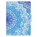 For Amazon Kindle Paperwhite 5 Electric Pressed TPU Leather Tablet Case(Green Flower)