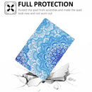 For Lenovo Tab M10 Electric Pressed TPU Leather Tablet Case(Green Flower)