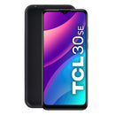TPU Phone Case For TCL 30 SE(Black)