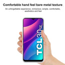 TPU Phone Case For TCL 30 SE(Transparent White)