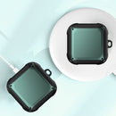 Armor Earphone Protective Case with Hook For Beats Fit Pro(Black + Blue)