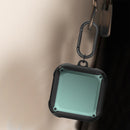 Armor Earphone Protective Case with Hook For Beats Fit Pro(Black + Blue)