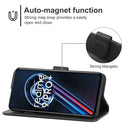 Leather Phone Case For OPPO Realme 9 Pro+(Black)