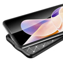 For Xiaomi Redmi Note 11 Pro 4G / 5G Global Litchi Texture Shockproof Phone TPU Case(Black)
