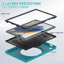 For Samsung Galaxy Tab A8 10.5 2021 Shockproof TPU + PC Protective Tablet Case(Blue)