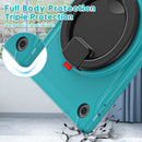 For Samsung Galaxy Tab A8 10.5 2021 Shockproof TPU + PC Protective Tablet Case(Blue)