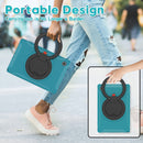For Samsung Galaxy Tab A8 10.5 2021 Shockproof TPU + PC Protective Tablet Case(Blue)