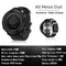 NORTH EDGE APACHE-46 Outdoor Waterproof Men Multifunction Digital Silicone Strap Smart Sports Watch(Black)