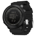 NORTH EDGE APACHE-46 Outdoor Waterproof Men Multifunction Digital Silicone Strap Smart Sports Watch(Black)