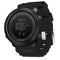 NORTH EDGE APACHE-46 Outdoor Waterproof Men Multifunction Digital Silicone Strap Smart Sports Watch(Black)