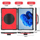For MicroSoft Surface Pro 8 TPU + PC Tablet Case(Red)