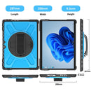 For MicroSoft Surface Pro 8 TPU + PC Tablet Case(Blue)