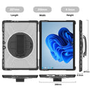 For MicroSoft Surface Pro 8 TPU + PC Tablet Case(Transparent)