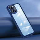 Elite Series All-inclusive Camera Phone Case For iPhone 13 Pro Max(Dark Blue)