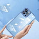 Elite Series All-inclusive Camera Phone Case For iPhone 13(Dark Blue)