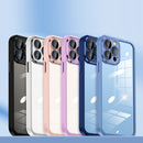 Elite Series All-inclusive Camera Phone Case For iPhone 13(Transparent White)