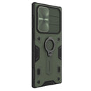 For Samsung Galaxy S22 Ultra 5G NILLKIN CamShield Armor Phone Case(Green)