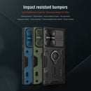 For Samsung Galaxy S22 Ultra 5G NILLKIN CamShield Armor Phone Case(Blue)