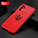 For Samsung Galaxy A23 Metal Ring Holder TPU Phone Case(Red)