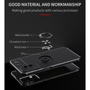 For Samsung Galaxy A23 Metal Ring Holder TPU Phone Case(Red)