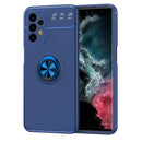 For Samsung Galaxy A23 Metal Ring Holder TPU Phone Case(Blue)