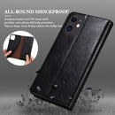 For Xiaomi Redmi Note 11S / Note 11 Foreign Version Oil Wax Crazy Horse Texture Leather Phone Case(Black)