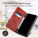 For Xiaomi Redmi Note 11S / Note 11 Foreign Version Oil Wax Crazy Horse Texture Leather Phone Case(Brown)