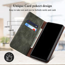 For Xiaomi Redmi Note 11S / Note 11 Foreign Version Oil Wax Crazy Horse Texture Leather Phone Case(Green)