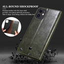 For Xiaomi Redmi Note 11S / Note 11 Foreign Version Oil Wax Crazy Horse Texture Leather Phone Case(Green)