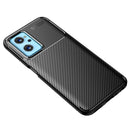 For OPPO Realme 9i / A36 Carbon Fiber Texture TPU Phone Case(Black)