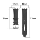 Genuine Leather Watch Band, Size: Small Size For Apple Watch Series 8&7 41mm / SE 2&6&SE&5&4 40mm / 3&2&1 38mm(Black)