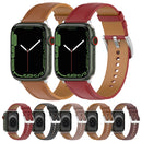 Genuine Leather Watch Band, Size: Small Size For Apple Watch Series 8&7 41mm / SE 2&6&SE&5&4 40mm / 3&2&1 38mm(Black)