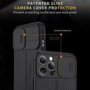 For Xiaomi Redmi Note 10 Pro 4G Litchi Texture Sliding Camshield TPU Protective Phone Case(Light Purple)