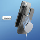 MOMAX MagSafe PC + PU Elite Phone Case For iPhone 13 Pro(Dark Grey)
