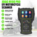 JDiag M100 PRO Intelligent Motorcycle Electronic Fuel Injection System Diagnostic Instrument(Black)