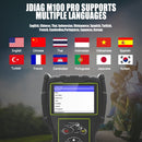 JDiag M100 PRO Intelligent Motorcycle Electronic Fuel Injection System Diagnostic Instrument(Black)