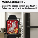 PD7MAX+ 1.8 inch TFT Screen Smart Watch, Support Bluetooth Call / NFC Function(Grey)