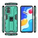 For Xiaomi Redmi Note 11 Global / Note 11S Supersonic PC + TPU Phone Case with Holder(Green)