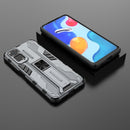 For Xiaomi Redmi Note 11 Global / Note 11S Supersonic PC + TPU Phone Case with Holderr(Grey)