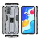 For Xiaomi Redmi Note 11 Global / Note 11S Supersonic PC + TPU Phone Case with Holderr(Grey)