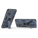 For Xiaomi Redmi Note 11 Global / Note 11S Supersonic PC + TPU Phone Case with Holder(Blue)