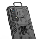 For Xiaomi Redmi Note 11 Global / Note 11S Supersonic PC + TPU Phone Case with Holder(Blue)