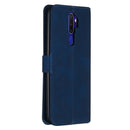 For OPPO A9 (2020) / A5 (2020) / A11x Classic Calf Texture Horizontal Flip PU Leather Case, with Holder & Card Slots & Wallet(Blue)
