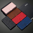 For OPPO A9 (2020) / A5 (2020) / A11x Classic Calf Texture Horizontal Flip PU Leather Case, with Holder & Card Slots & Wallet(Blue)
