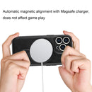 Crazy Horse Cowhide Leather Magnetic Phone Case For iPhone 12 Pro Max(Black)