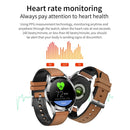HAMTOD GT05 1.28 inch TFT Screen Smart Watch, Support Bluetooth Call / Sleep Monitoring(Brown Silver)