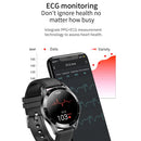 HAMTOD GT05 1.28 inch TFT Screen Smart Watch, Support Bluetooth Call / Sleep Monitoring(Black)