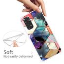 For Xiaomi Redmi Note 11 Global / Note 11S Marble Pattern TPU Phone Case(HC-A6)