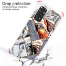 For Xiaomi Redmi Note 11 Global / Note 11S Marble Pattern TPU Phone Case(HC-A13)