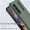 For Samsung Galaxy Z Fold3 5G Armor Hinged Shockproof PC + TPU Folding Phone Case(Black)